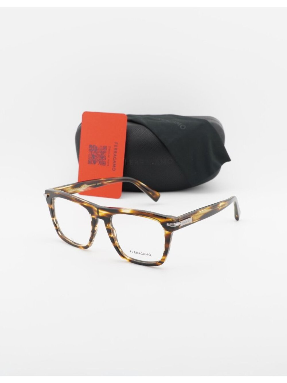 Salvatore Ferragamo SF3015 242 Square Eyeglasses 53mm – Havana